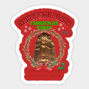 Nakatomi Christmas Party Sticker